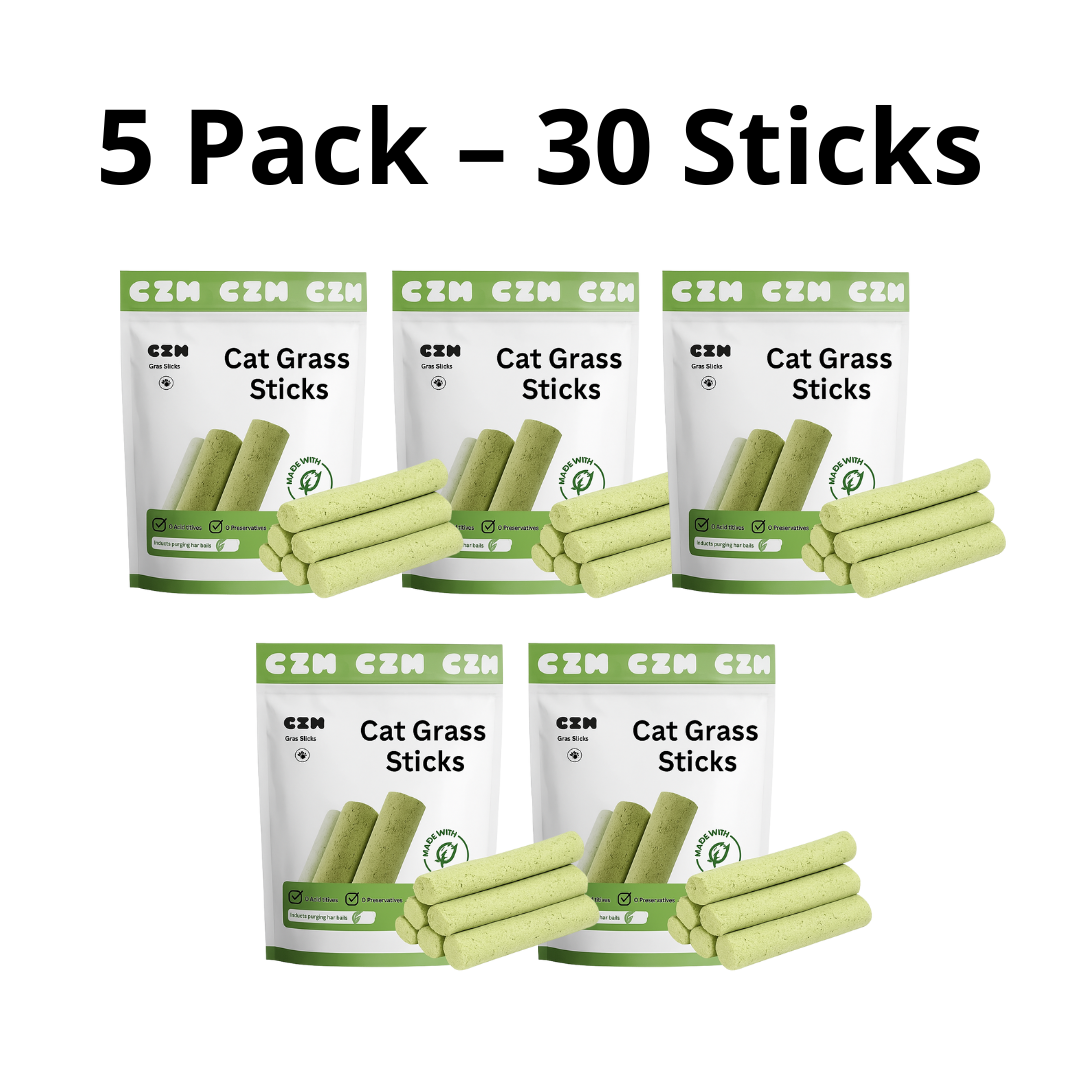 Natural Grass Sticks for Cats – Digestive Health