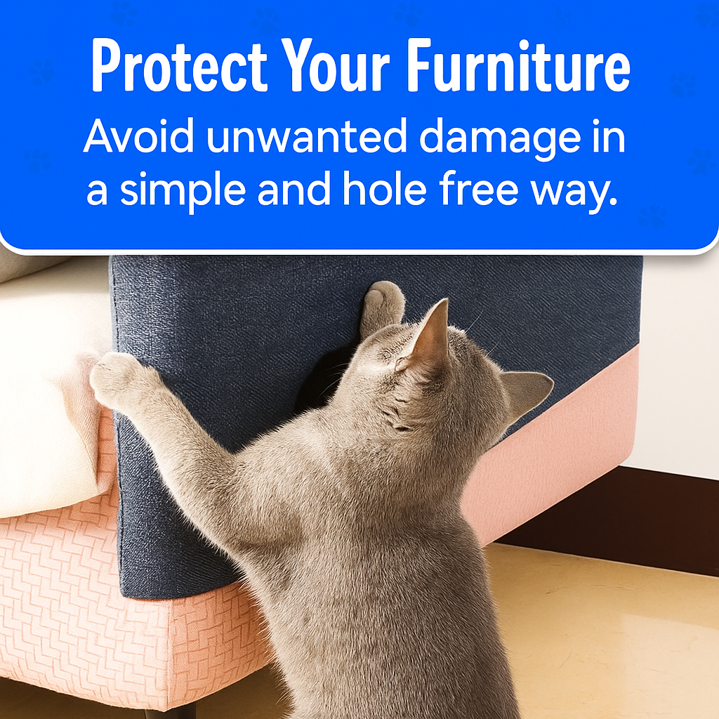 Adhesive Protective Carpet for Cats