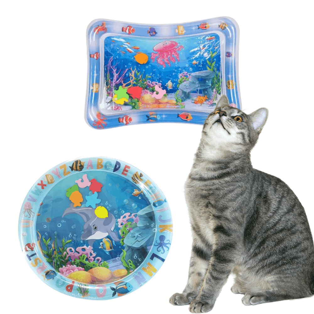 Tapis Gonflable à Eau pour Chats